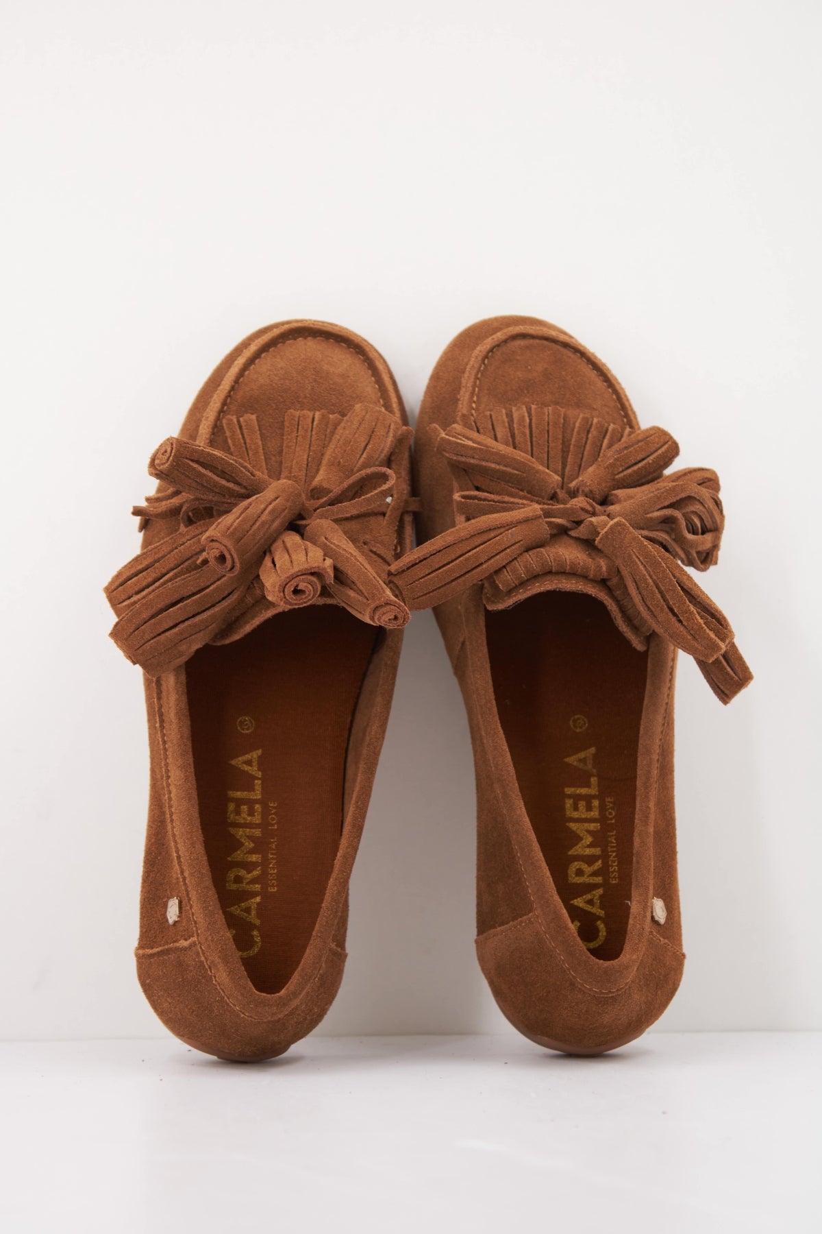 CARMELA C ZAPATO SRA en color CAMEL  (3)