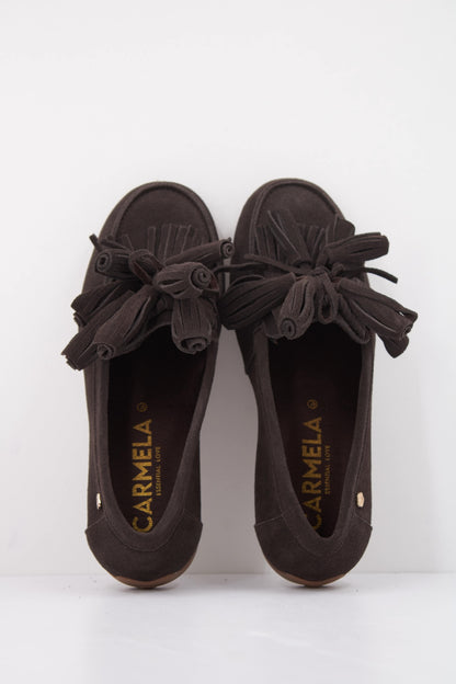 CARMELA C ZAPATO SRA en color MARRON  (3)