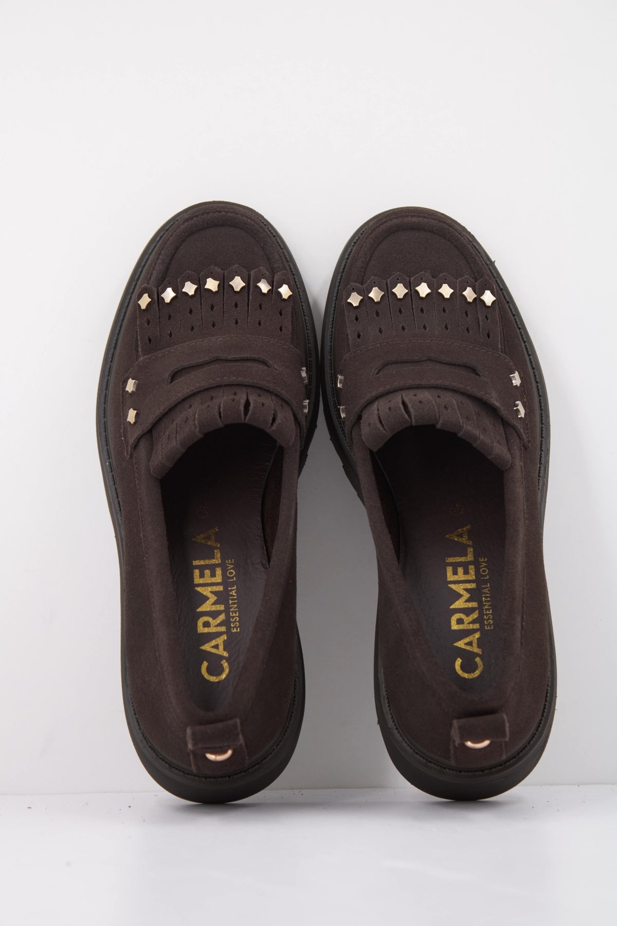 CARMELA C ZAPATO SRA en color MARRON  (3)