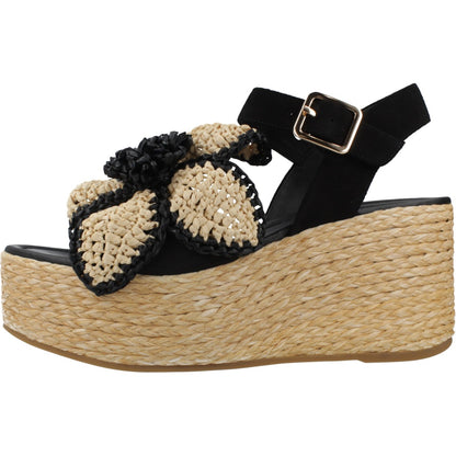 PALOMA BARCELO SANDALIA CRUZ en color BLACK  (2)