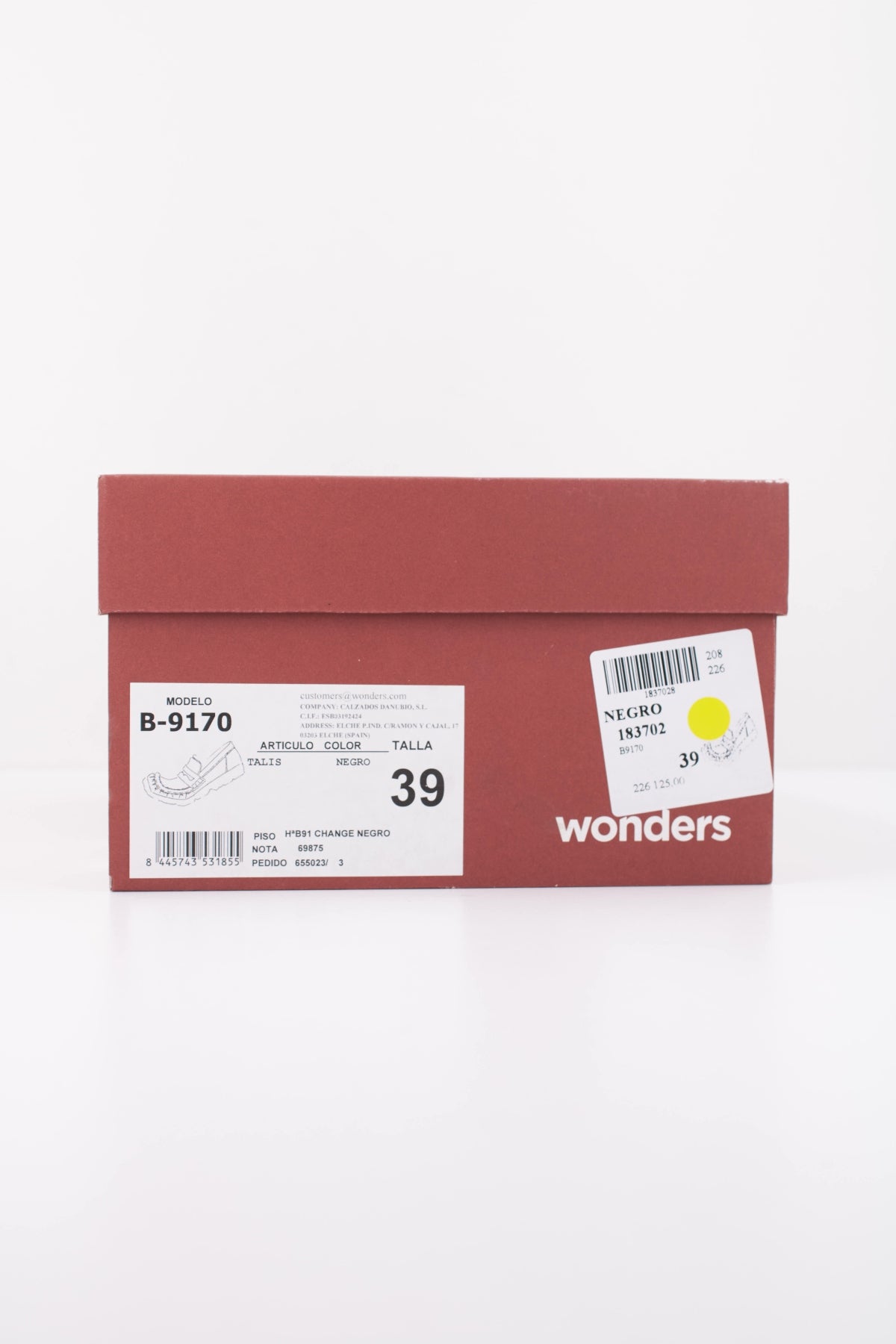 WONDERS B TALIS en color NEGRO  (6)