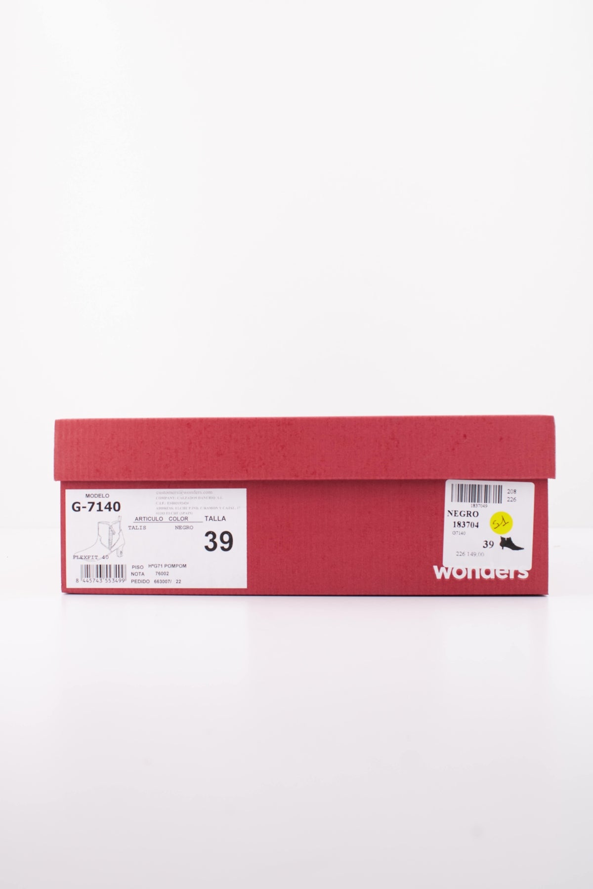 WONDERS G BOTIN TALIS en color NEGRO  (6)