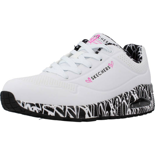 SKECHERS UNO - LOVING LOVE en color WBK  (1)