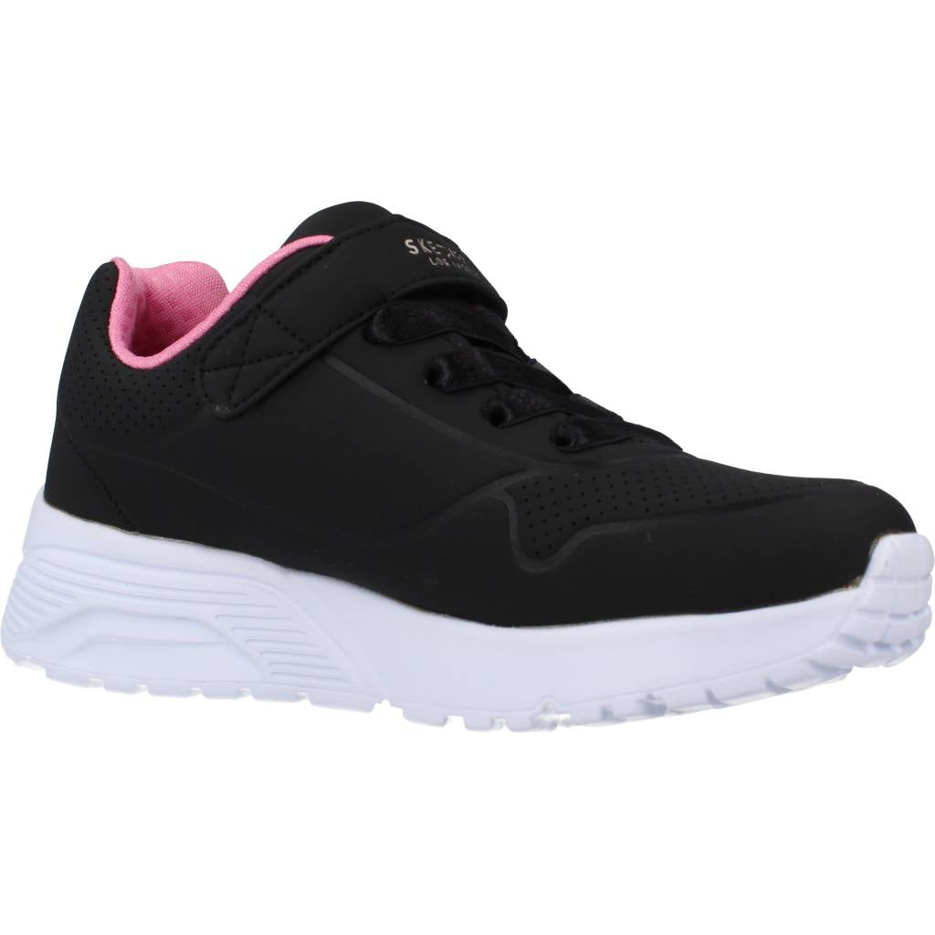 SKECHERS UNO LITE en color BKRG  (5)