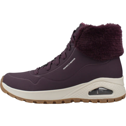 SKECHERS UNO RUGGED FALL AIR en color WINE  (2)