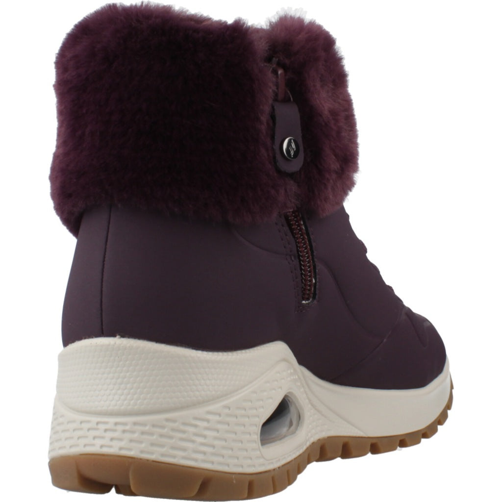 SKECHERS UNO RUGGED FALL AIR en color WINE  (3)