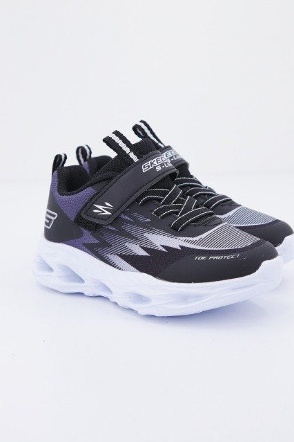 SKECHERS VORTEX-FLASH ZORENT en color BKGY  (1)