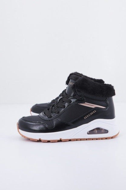 SKECHERS UNO COZY ON AIR en color BKRG  (2)