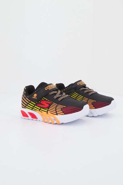 SKECHERS FLEX-GLOW ELITE en color BKMT  (1)