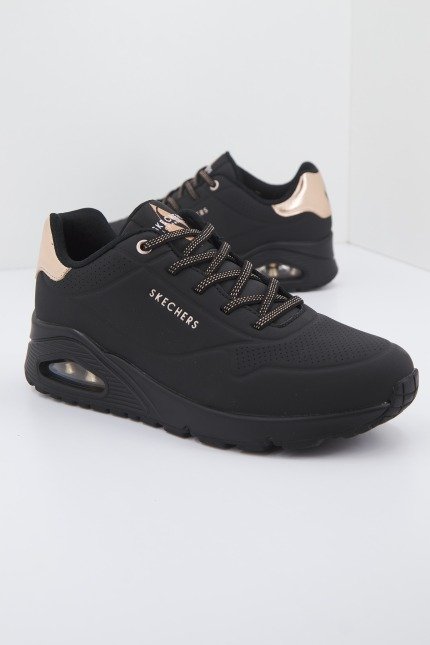 SKECHERS UNO - SHIMMER AWAY en color BBK  (1)