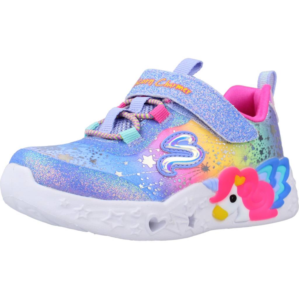 SKECHERS  UNICORN CHARMER-TWI en color BLMT  (1)