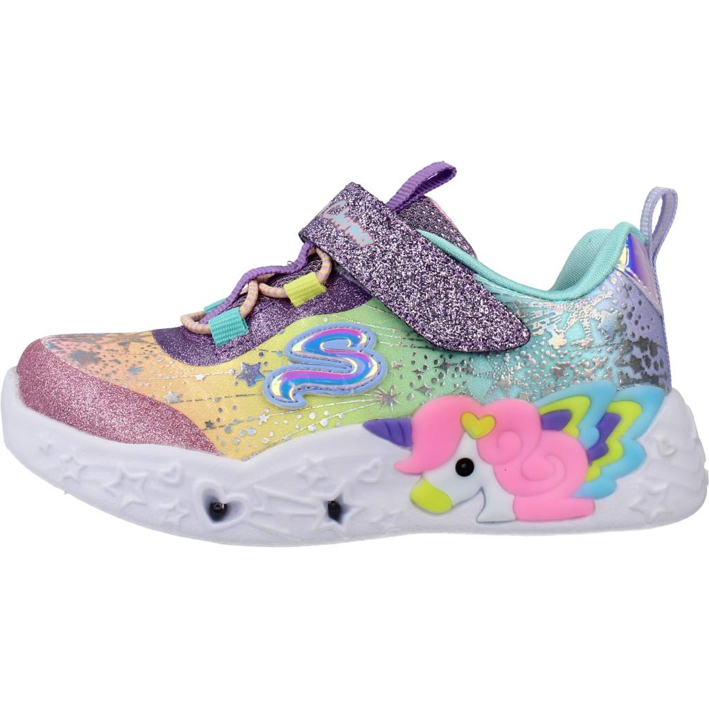 SKECHERS UNICORN CHARMER-TWIL en color PRMT  (2)