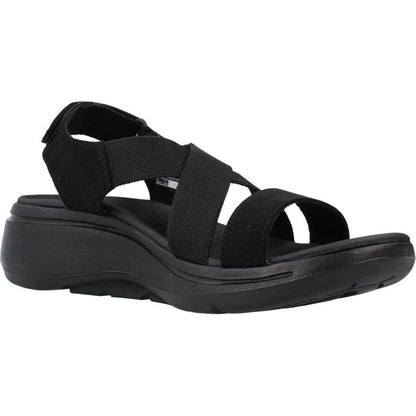 SKECHERS GO WALK ARCH FIT TRE en color BBK  (5)