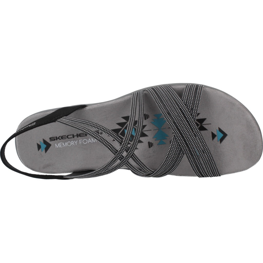 SKECHERS REGGAE SLIM - TURN I en color BLK  (7)