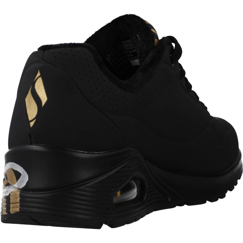 SKECHERS  UNO-METALLIC LOVE en color BKGD  (3)