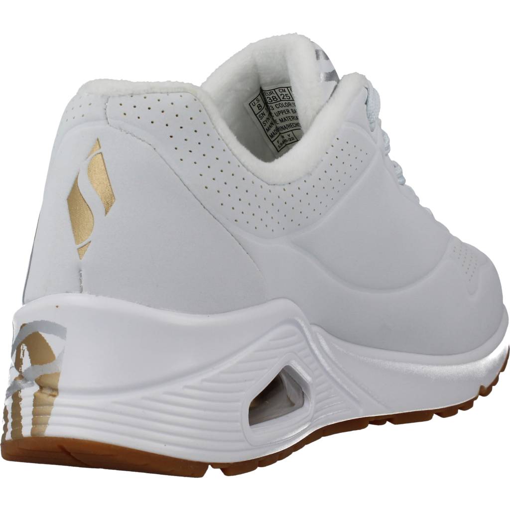 SKECHERS  UNO-METALLIC LOVE en color WTGD  (3)