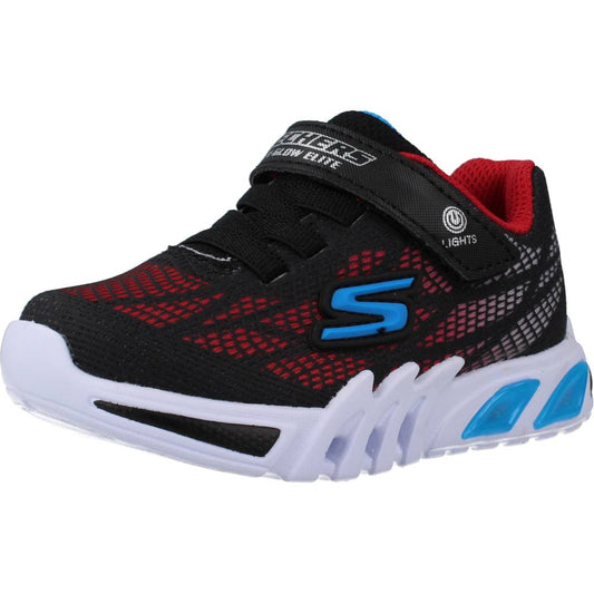 SKECHERS  FLEX-GLOW ELITE-VOR en color BKRB  (1)