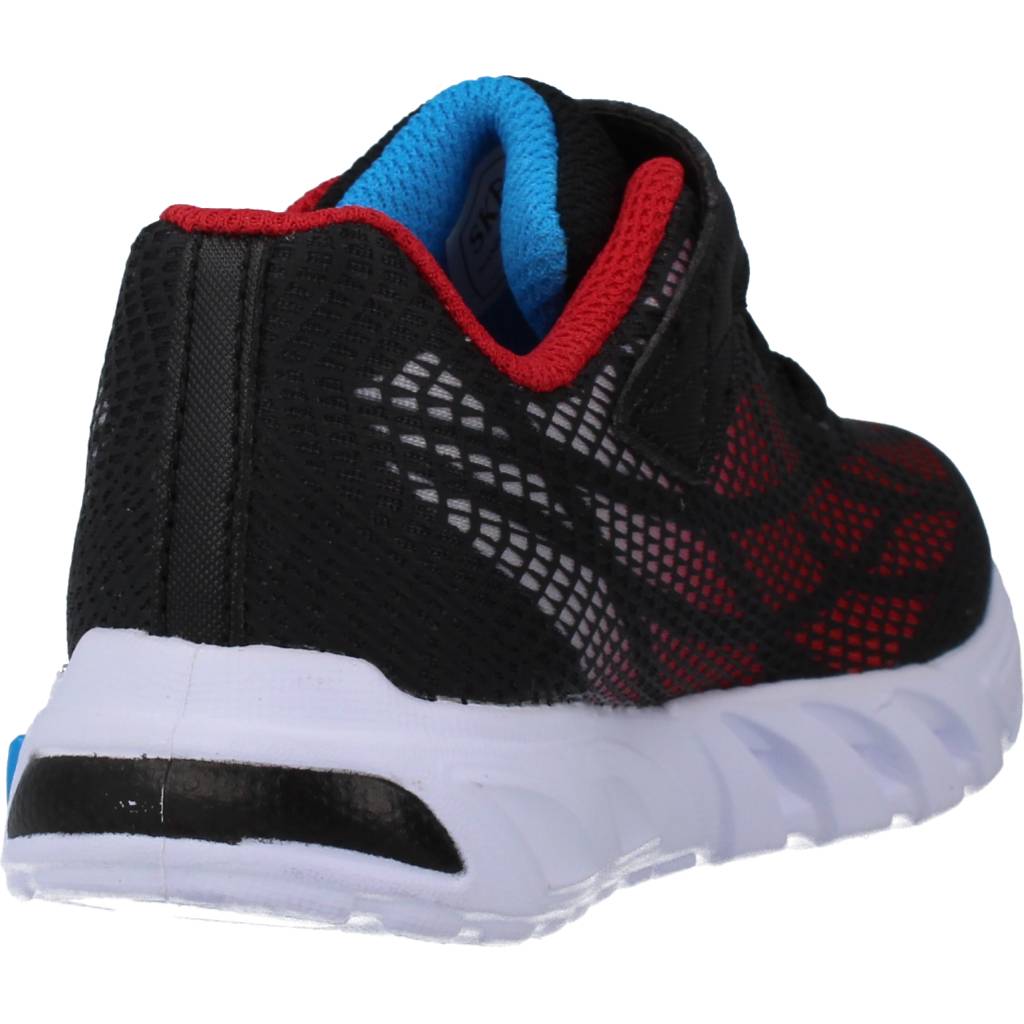 SKECHERS  FLEX-GLOW ELITE-VOR en color BKRB  (3)