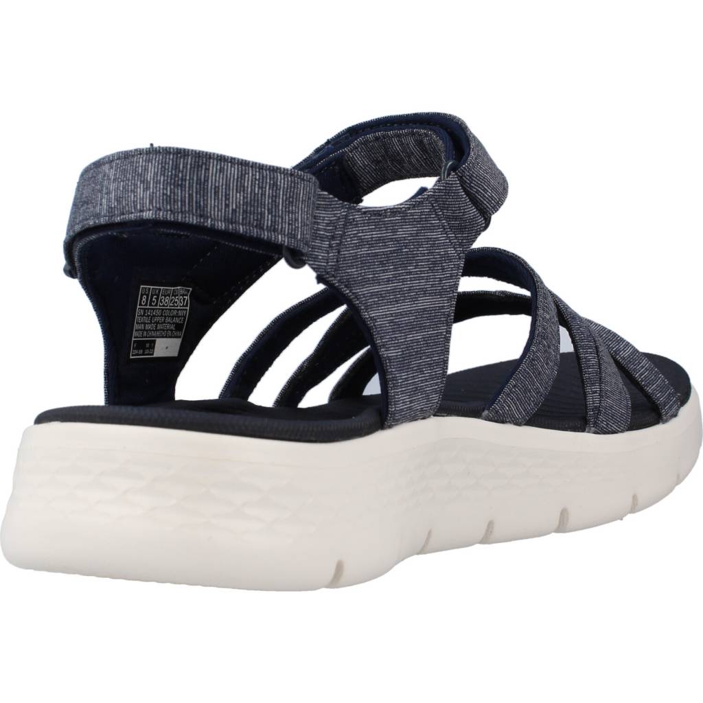 SKECHERS GO WALK FLEX SANDAL en color NVY  (3)