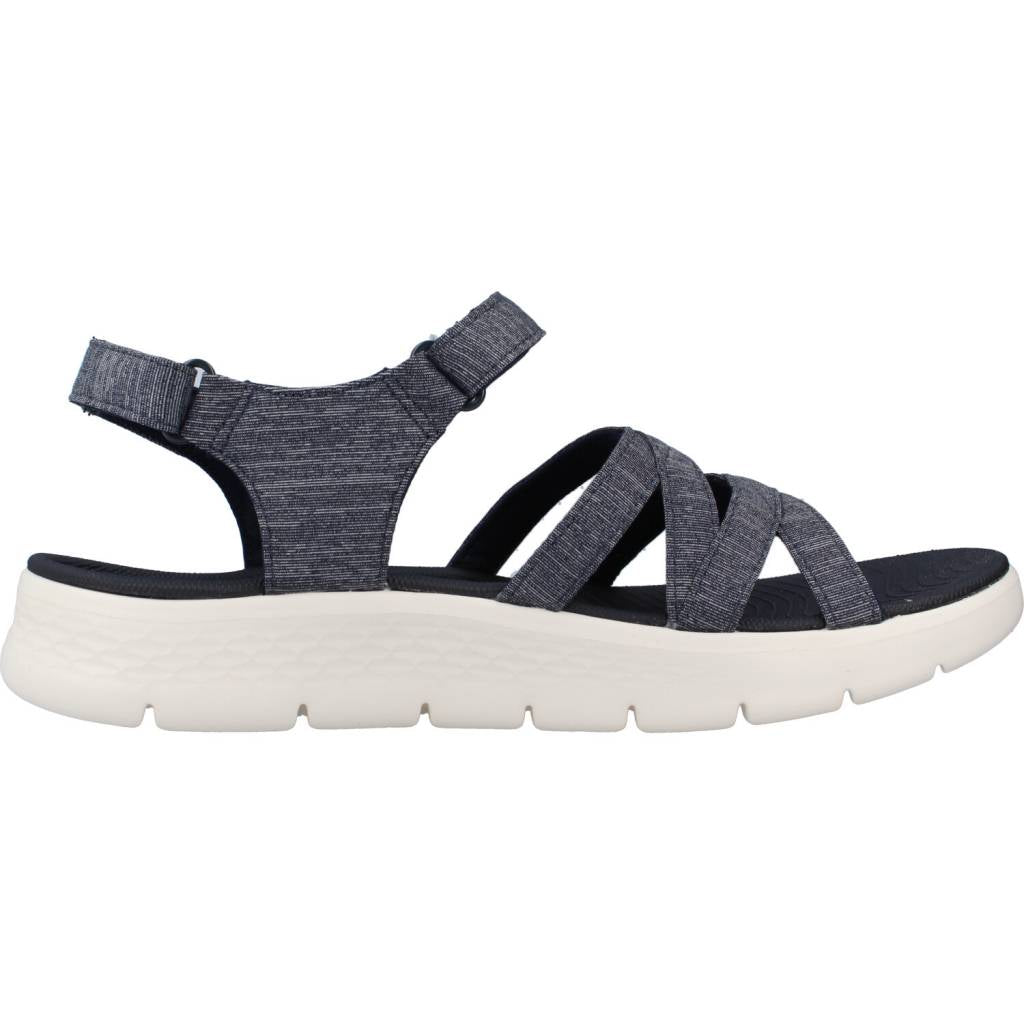 SKECHERS GO WALK FLEX SANDAL en color NVY  (4)