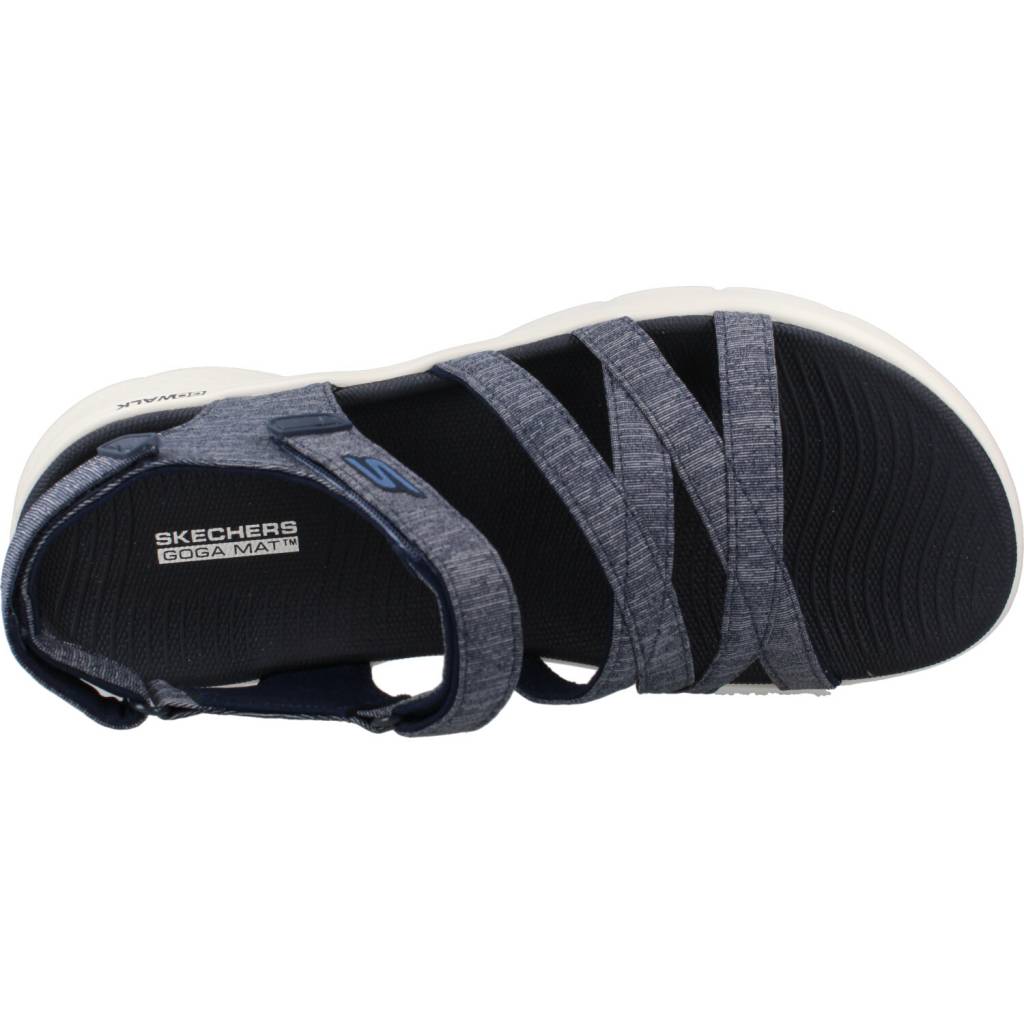 SKECHERS GO WALK FLEX SANDAL en color NVY  (7)