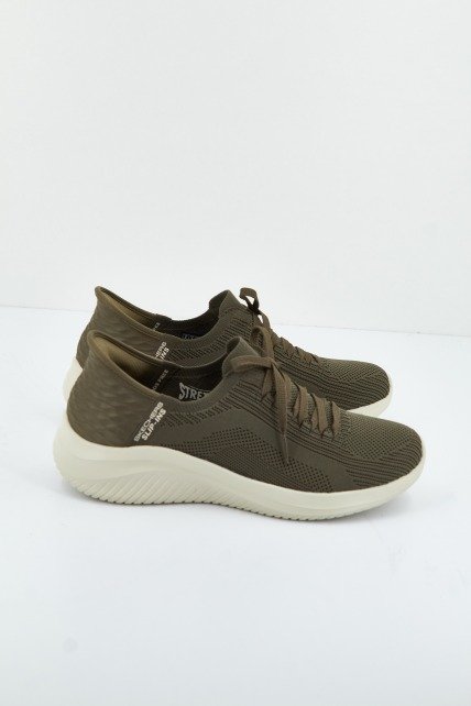 SKECHERS SLIP-INS: ULTRA FLEX en color OLV  (2)