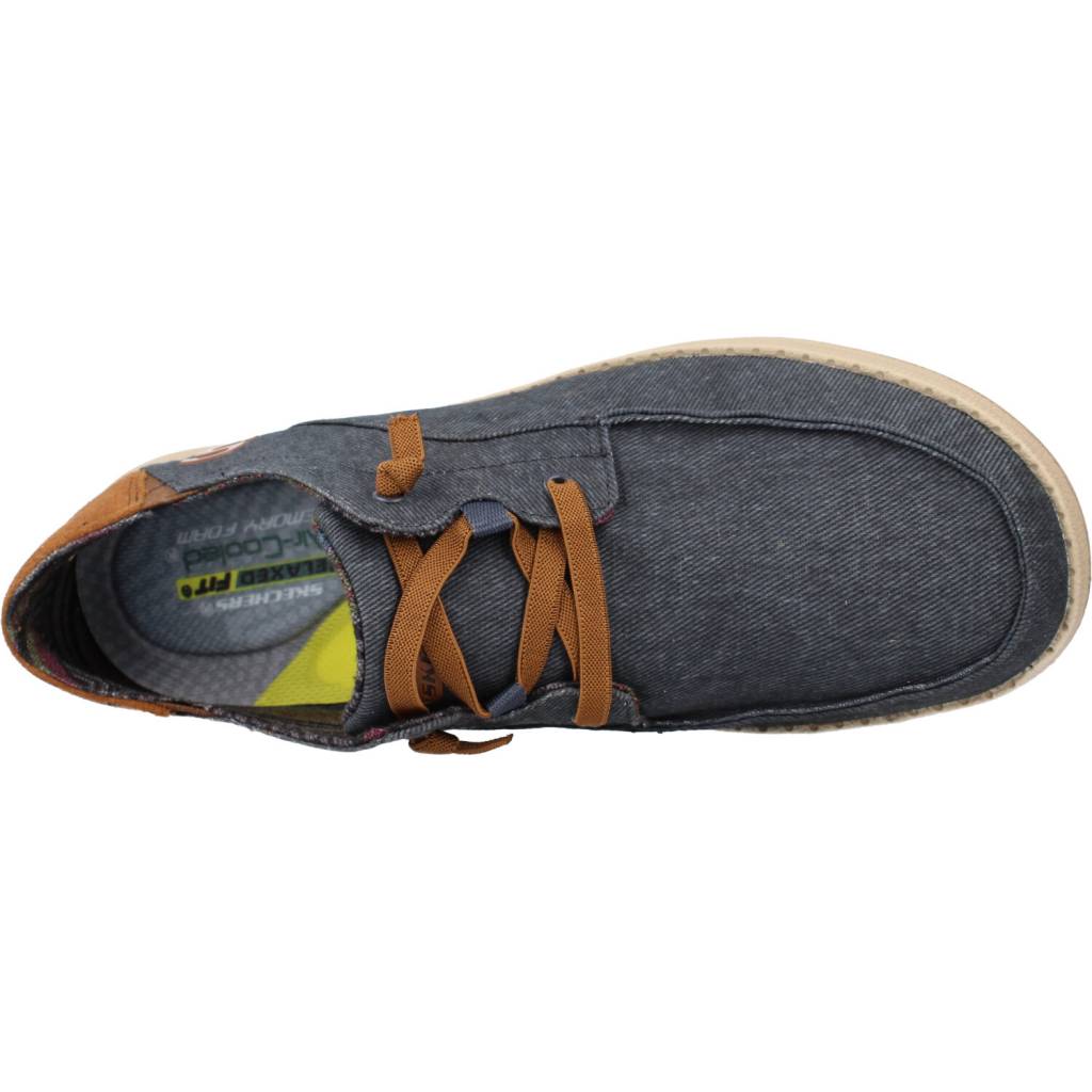 SKECHERS MELSON - MOC TOE en color NVY  (7)