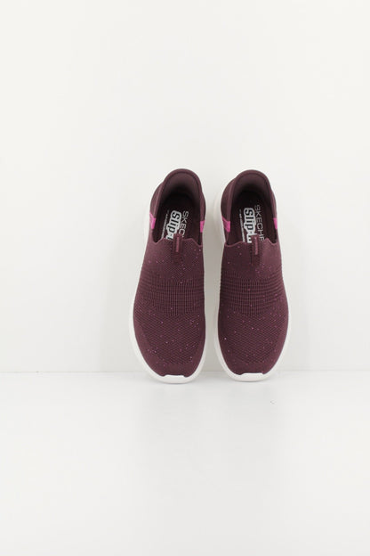 SKECHERS SLIP-INS: ULTRA FLEX en color WINE  (2)