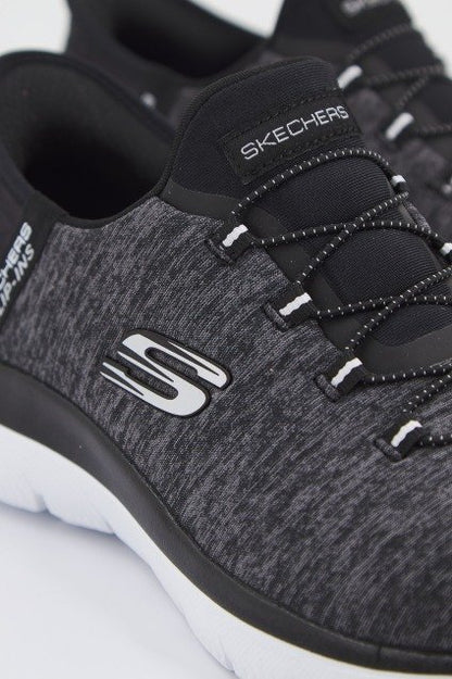 SKECHERS SLIP-INS SUMMITS- DA en color BKW  (4)