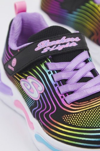 SKECHERS WAVY BEAMS en color BKMT  (4)