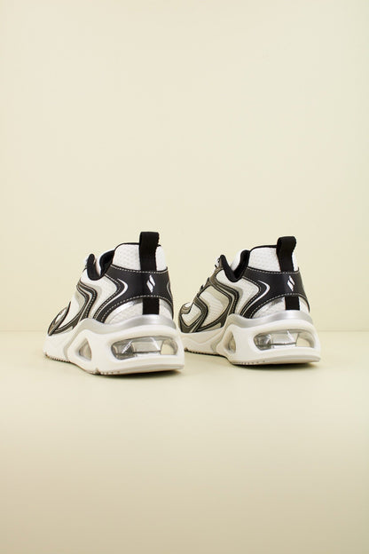 SKECHERS TRES-AIR UNO en color WBK  (3)