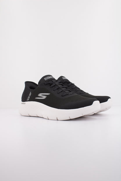 SKECHERS GO WALK FLEX GRAND E en color BKW  (2)
