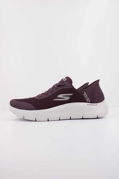 SKECHERS SLIP-INS  GO WALK FL en color BURG  (1)