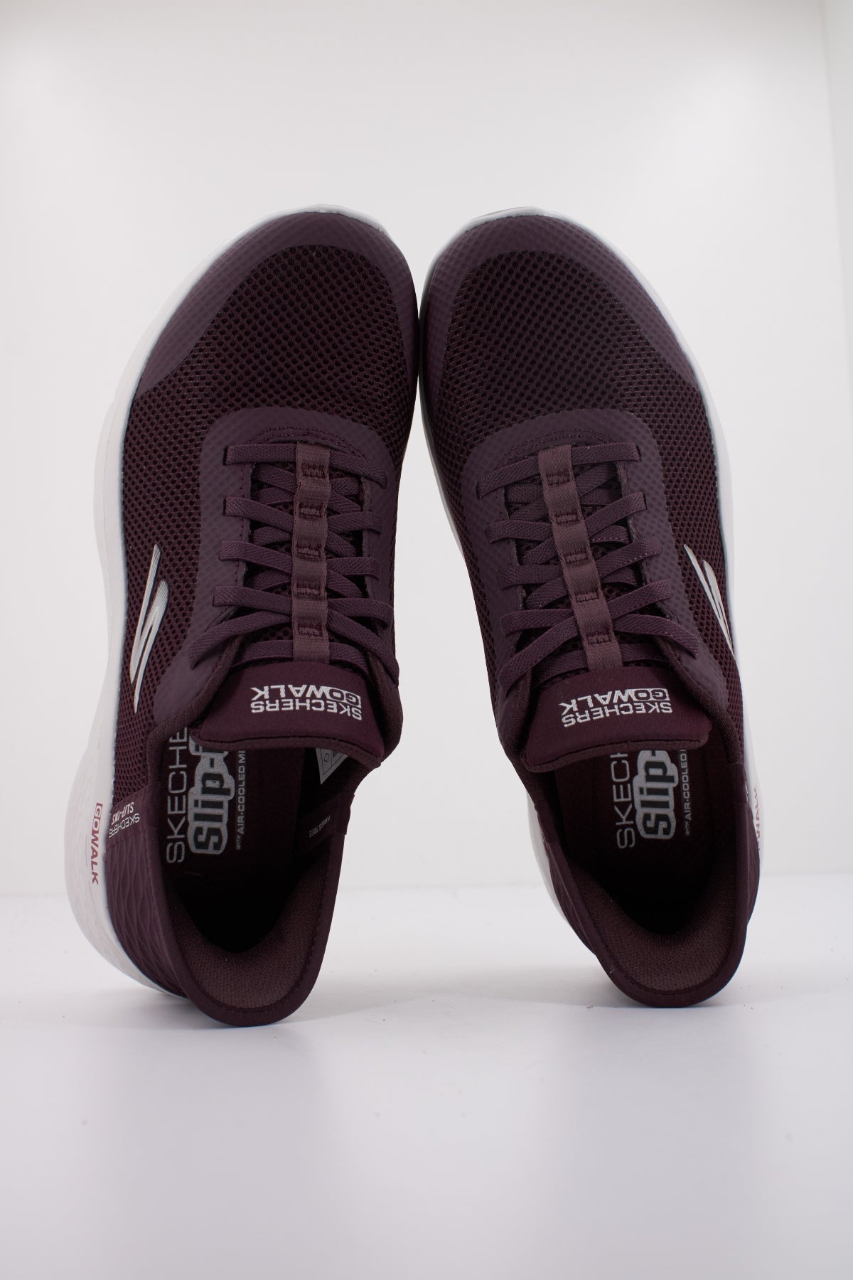 SKECHERS SLIP-INS  GO WALK FL en color BURG  (3)