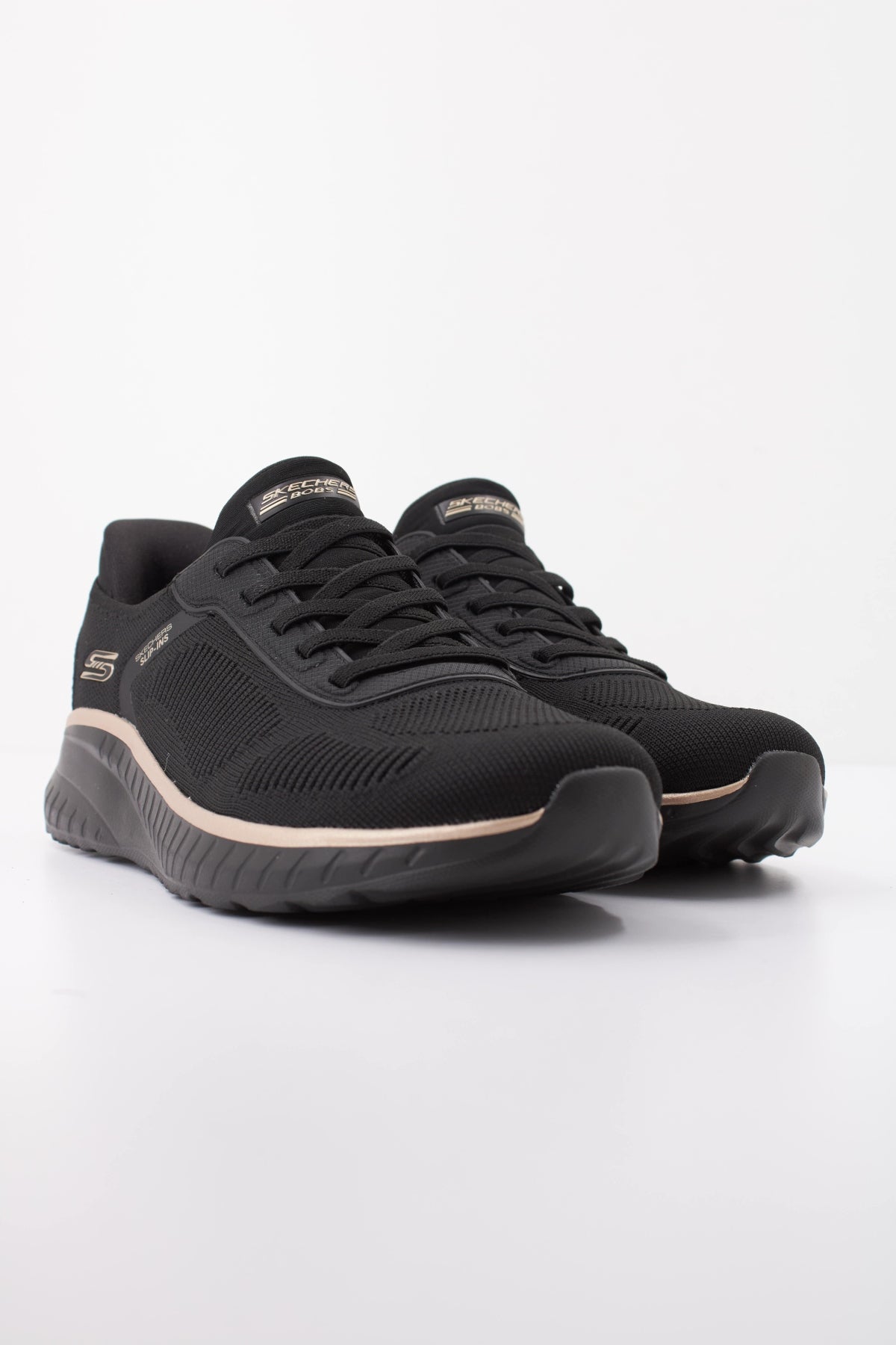 SKECHERS BOBS SQUAD CHAOS CUR en color BKRG  (2)