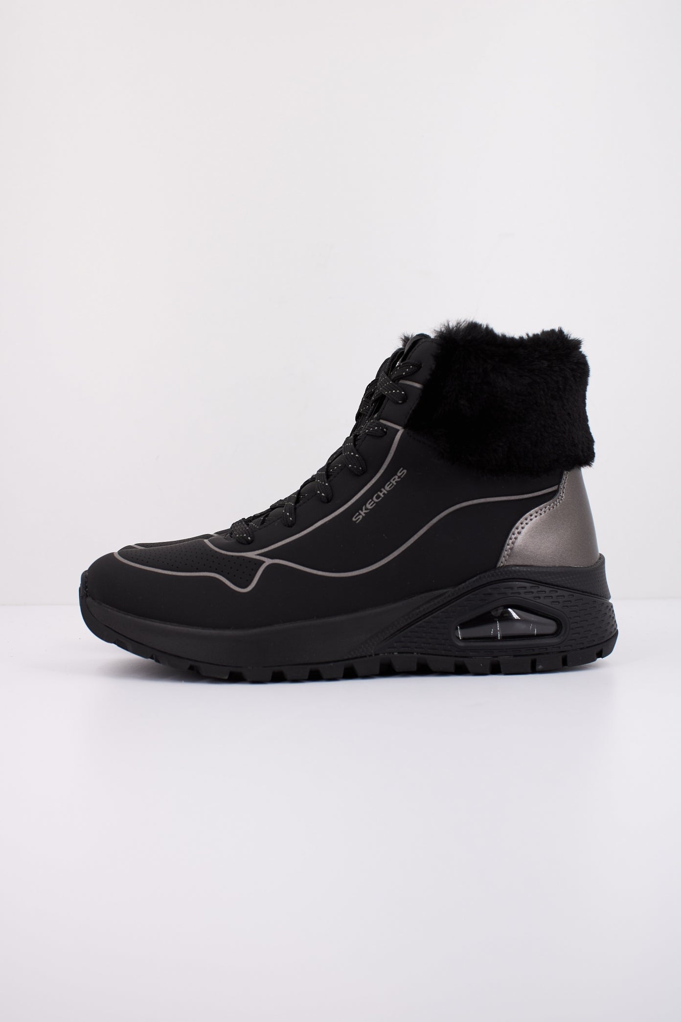 SKECHERS UNO RUGGED - FALL SH en color BKPW  (1)