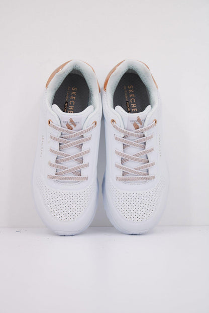 SKECHERS UNO LITE-METALLIC MO en color WHT  (3)