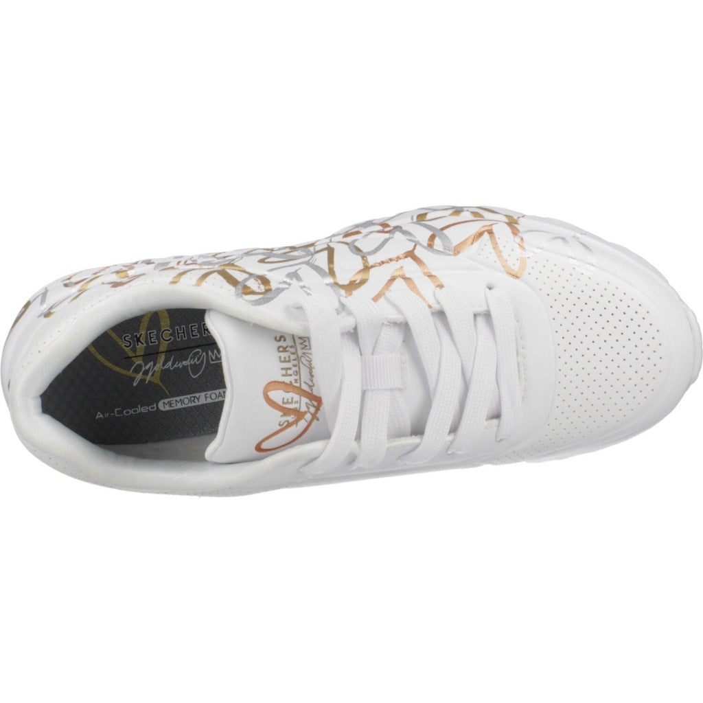 SKECHERS UNO LITE - METALLIC en color WTGD  (7)