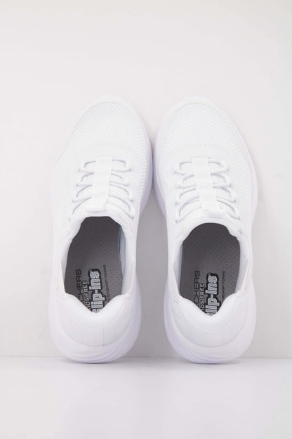 SKECHERS BOUNDER - BRISK-BURS en color WHT  (3)