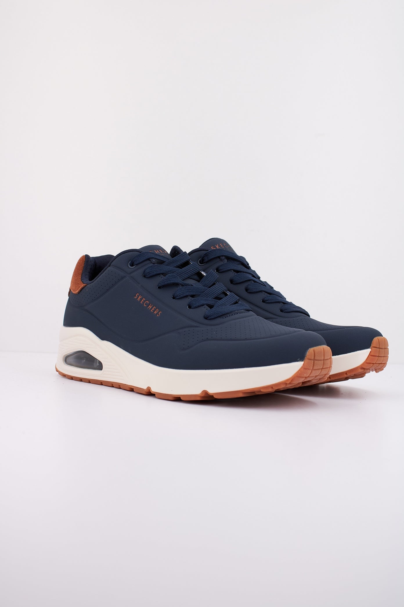 SKECHERS UNO - SUITED ON AIR en color NVY  (2)