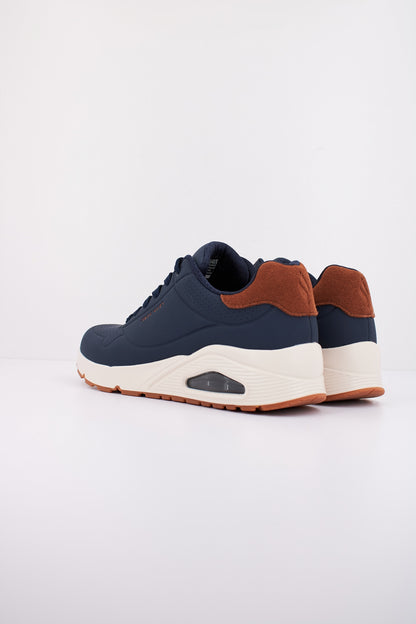SKECHERS UNO - SUITED ON AIR en color NVY  (4)