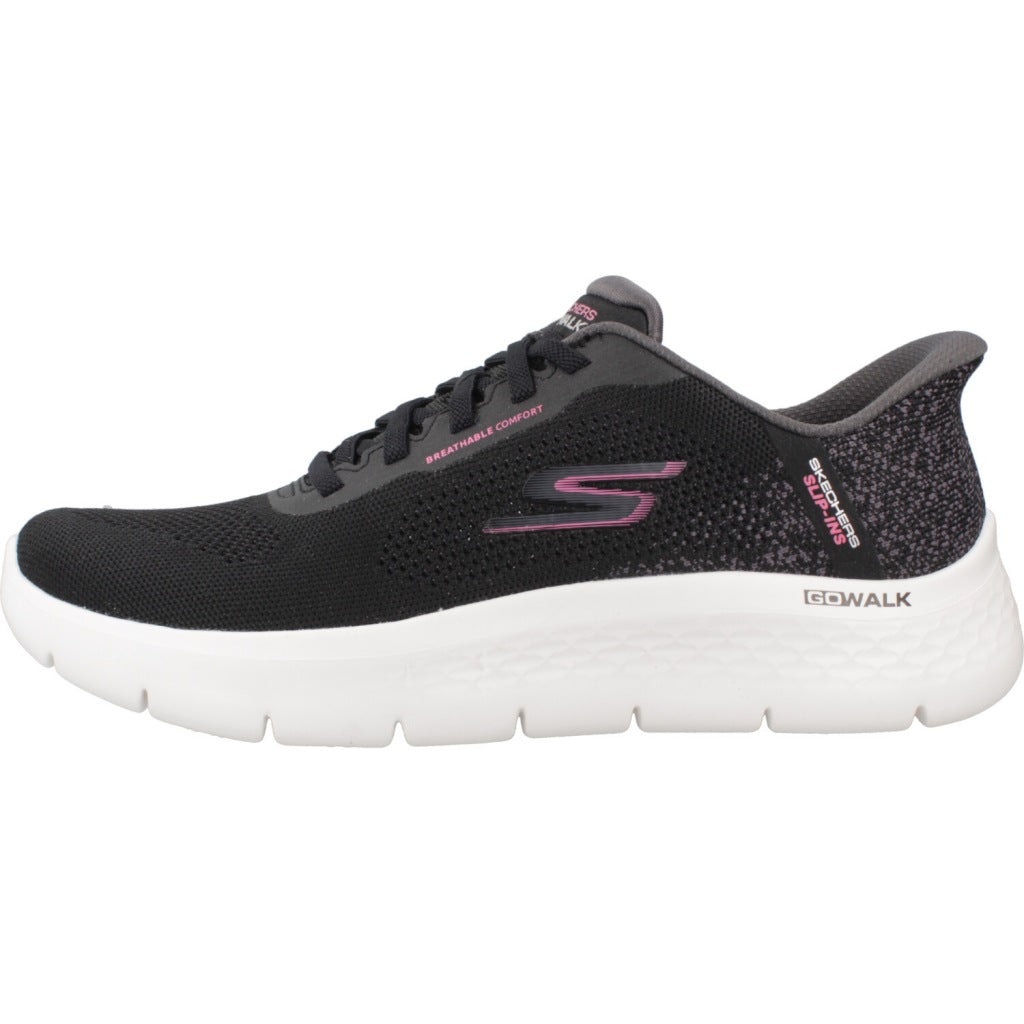 SKECHERS  GO WALK FLEX SAFIYA en color BLK  (2)
