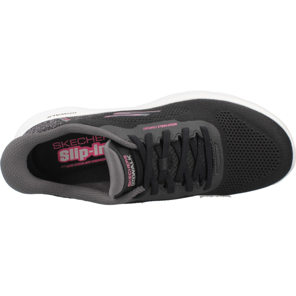 SKECHERS  GO WALK FLEX SAFIYA en color BLK  (7)