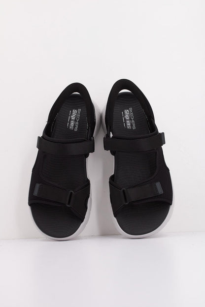 SKECHERS SLIP-INS GO WALK FLE en color BKGY  (3)