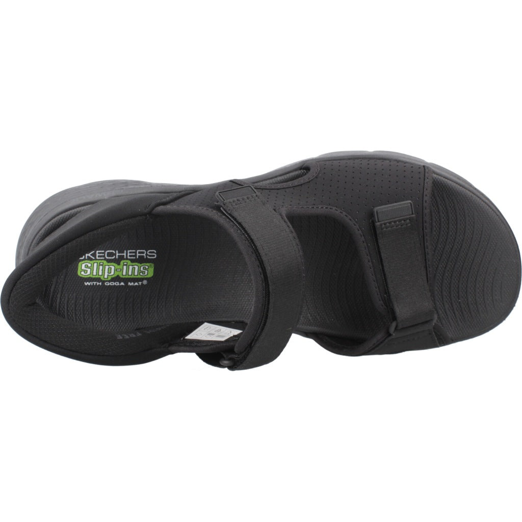 SKECHERS SLIP-INS GO WALK FLE en color BKLM  (7)