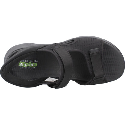SKECHERS SLIP-INS GO WALK FLE en color BKLM  (7)