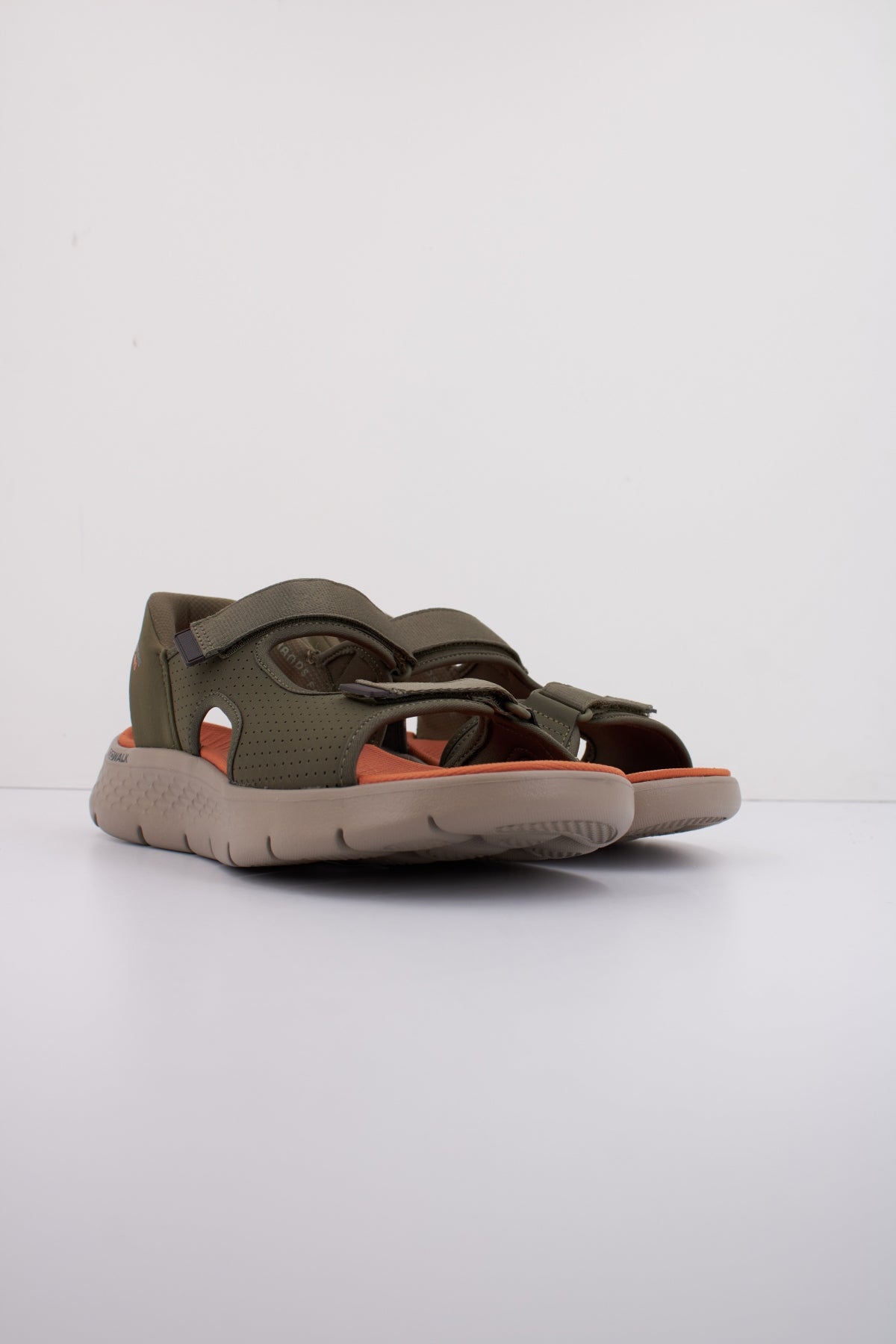 SKECHERS SLIP-INS GO WALK FLE en color OLV  (2)