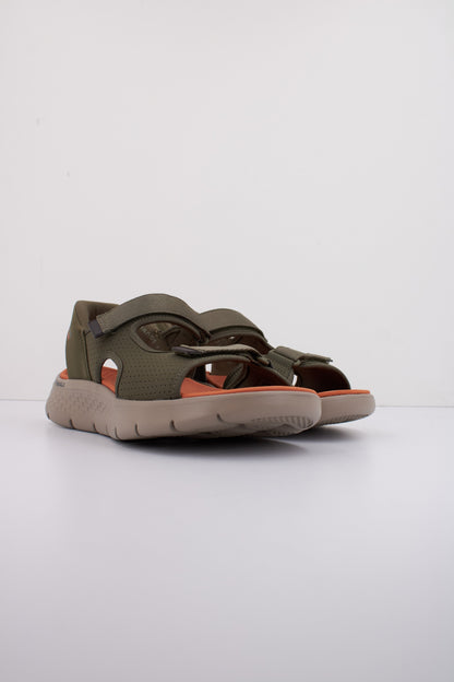 SKECHERS SLIP-INS GO WALK FLE en color OLV  (2)