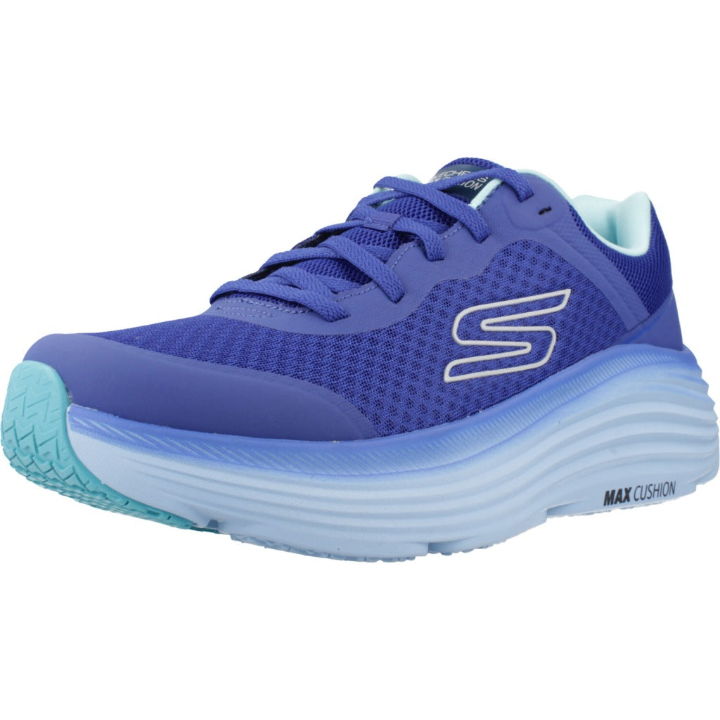 SKECHERS MAX CUSHIONING END en color BLU  (1)