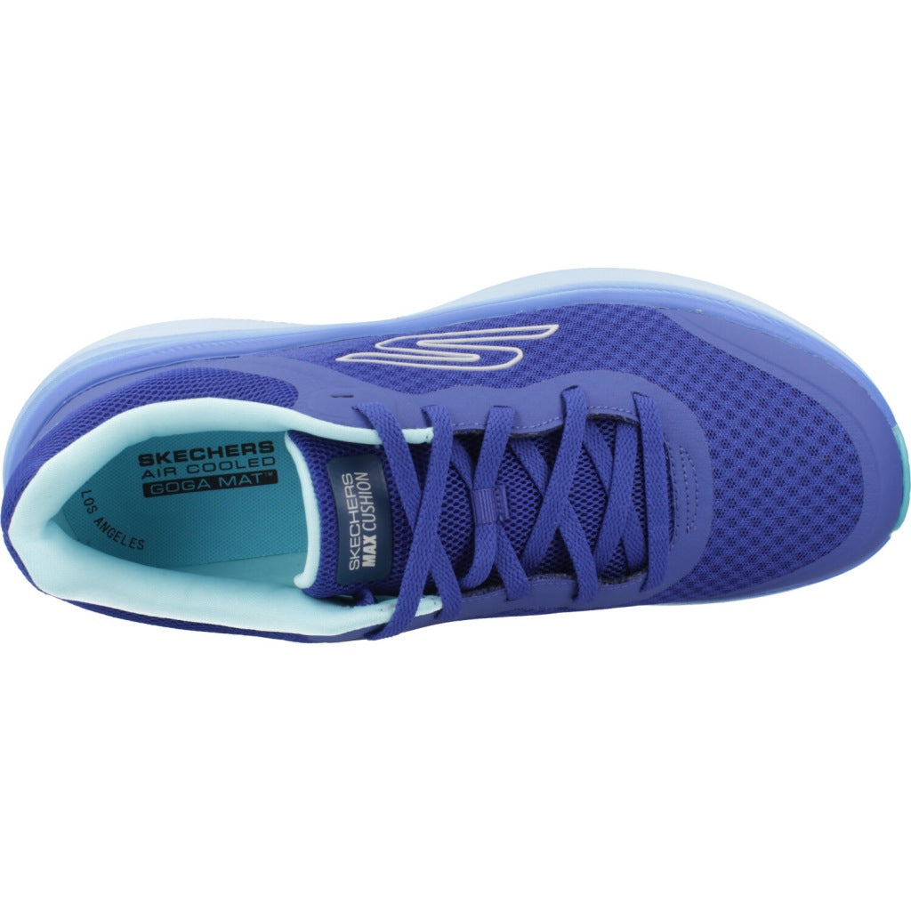 SKECHERS MAX CUSHIONING END en color BLU  (7)